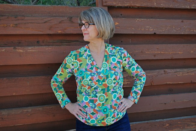 Through the waist and belly, it's a bit of a blob silhouette. Go ahead and click to enlarge to see what I mean.